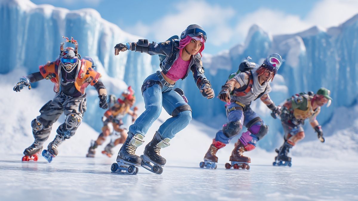 Could an Olympic skater really fit Fortnite’s collab style?